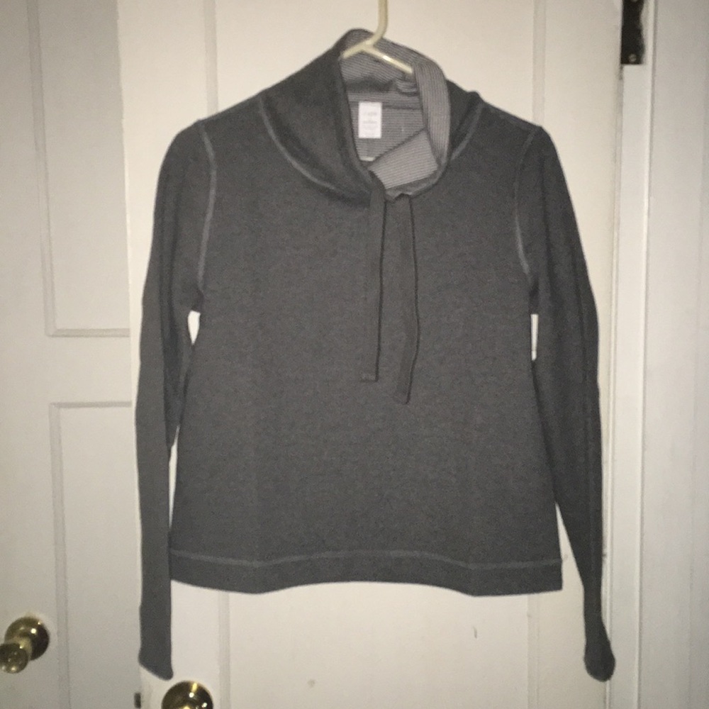 NWT J. Crew Reversible Tunnelneck sweatshirt
